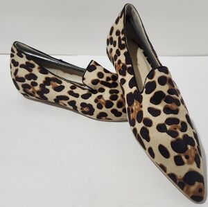 NWOT Leopard Print Women’s Pointed Toe Flats - Stylish Animal Print Womens 6